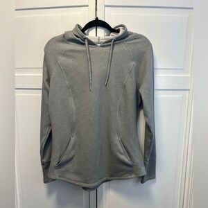 Athletic Works Pullover With Hoodie Size Women's Medium (8-10) Color Gray